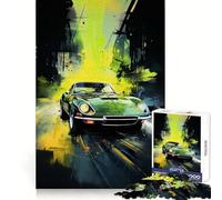 Rompecabezas de 1000 Piezas con Tonos de Acuarela Vintage para Adultos Ideal para Relajarse y concentrarse Corte Suave Un Regalo Encantador (38x52cm)