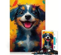 Rompecabezas de 1000 Piezas con un Adorable Perro,Corte Impecable,Divertido y Estimulante para el Desarrollo cognitivo,Ideal para Momentos de Ocio 38x52cm