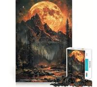 Rompecabezas de 1000 Piezas con un Hermoso Paisaje Natural,Corte preciso,Ideal para ejercitar la Mente,entretenerse y Disfrutar del Tiempo Libre (50x75cm)