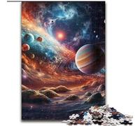 Rompecabezas de 1000 Piezas con un Universo Colorido, Juego Creativo Familiar y decoración del hogar, Adolescentes (tamaño: 26x38cm)