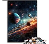 Rompecabezas de 1000 Piezas con un Universo Colorido, Juego Creativo Familiar y decoración del hogar, Adolescentes (tamaño: 26x38cm)