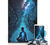 Rompecabezas de 1000 Piezas Conexión Cósmica, Juego de ingenio, Entrena tu Cerebro y Tus Manos, Ideal para Decorar tu Escritorio 38x26cm