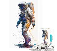 Rompecabezas de 1000 Piezas Conquistadores del Espacio para Juegos educativos Juguete desafiante Divertido y con Humor Un Gran Regalo para los Amantes de los Juegos (tamaño 38x52cm)