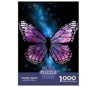Rompecabezas De 1000 Piezas - Cosmic Butterfly Rompecabezas para Adultos Juego De Ingenio Desafío Difícil Oferta como Regalos para Toda La Familia 52x38cm/1000pcs