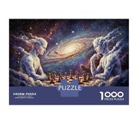 Rompecabezas De 1000 Piezas Cosmic Chess Game Rompecabezas para Adolescentes Juego De Ingenio Regalos para Mujeres Cumpleaños Y Navidad 38x26cm/1000pcs