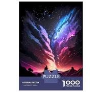 Rompecabezas De 1000 Piezas Cosmic Star Dragon Rompecabezas para Adultos Juego De Ingenio Análisis Y Lógica Interacción Entre Padres E Hijos 52x38cm/1000pcs