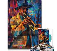 Rompecabezas de 1000 Piezas, Cuentos de Trompeta cubistas, decoración del hogar, Regalo de Amigo Secreto para Mayores de 14 años, Juego de Rompecabezas ofrecido, 50x75cm