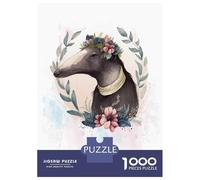Rompecabezas De 1000 Piezas Cute Anteater Animal Art Rompecabezas para Adolescentes Juguetes Antiestrés Decoración Perfecta Regalos De Cumpleaños Y Únicos 52x38cm/1000pcs