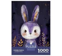 Rompecabezas De 1000 Piezas Cute Magical Bunny Artwork Rompecabezas Juguetes Antiestrés Decoración De Pared Cumpleaños Y Navidad 38x26cm/1000pcs