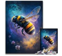 Rompecabezas de 1000 Piezas de Abejas para Adultos, Juego Interactivo Familiar, Regalo Artesanal con Ilustraciones Coloridas, 50x75cm/19,68x29,52 Pulgadas