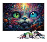 Rompecabezas de 1000 Piezas de Alicia en el país de Las Maravillas, Ideal para Adultos y Adolescentes, Ideal para Jugar en Familia, un Regalo Que estimula el Cerebro, 50x75cm/19,68x29,52 Pulgadas.