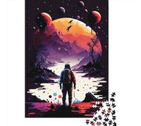 Rompecabezas de 1000 Piezas de Alien Worlds para Adultos, decoración del hogar, 1000 Piezas (75 x 50 cm)