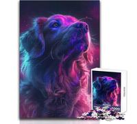 Rompecabezas de 1000 Piezas de Animales espaciales, una Forma Relajante de llenar el Tiempo Libre, Juguete de Corte preciso y consistente, tamaño 38x52cm