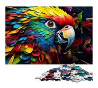 Rompecabezas de 1000 Piezas de Animales, pájaros y Loros. Regalos para Adultos, Actividades Familiares, decoración del hogar, 26x38cm/10,23x14,96 Pulgadas.