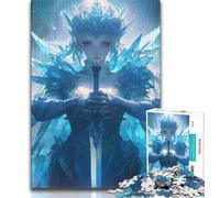 Rompecabezas de 1000 Piezas de Anime de ángeles para Adultos y Adolescentes Juguete Educativo Toda la Familia (38x26cm)