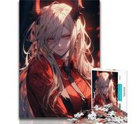 Rompecabezas de 1000 Piezas de Anime Devil Boy para Adolescentes, Ayuda a ejercitar el Cerebro, Juguetes adictivos para Cultivar la Paciencia, Gran Regalo, 75x50cm