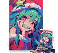 Rompecabezas de 1000 Piezas de Anime Girl Christmas para Adolescentes Ideal para Relajarse, divertirse y Disfrutar Un Regalo Memorable (38x52cm)