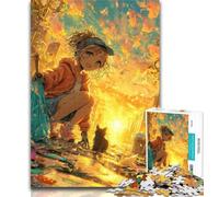 Rompecabezas de 1000 Piezas de Anime Girl para Adolescentes, para Adultos y Adolescentes, Entrena tu Cerebro y Tus Manos, Regalo de cumpleaños, 50x75cm