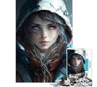 Rompecabezas de 1000 Piezas de Anime Helado Supervivencia difícil y desafiante Juego práctico para Mayores de 14 años 38x26cm