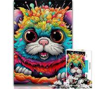 Rompecabezas de 1000 Piezas de Ardilla Adorable para Adultos y Adolescentes Entrena tu Cerebro y Tus Manos Regalos para Amigos y Familiares (26x38cm)