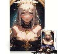 Rompecabezas de 1000 Piezas de Artemisa, la Chica Anime, para Adolescentes Desarrolla la Capacidad analítica, es Relajante, Ideal para el Tiempo Libre (38x52cm)