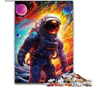 Rompecabezas de 1000 Piezas de Astronauta, Ideal para Regalar a Familiares y Amigos, un desafío para la Mente (26x38cm)