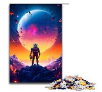 Rompecabezas de 1000 Piezas de Aventuras espaciales, Rompecabezas Coloridos para Adultos, Rompecabezas de Madera, Juego Familiar, 1000 Piezas