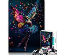 Rompecabezas de 1000 Piezas de Bailarina de Ballet para Adolescentes Ideal para Regalar a Adultos Un Juego desafiante Ideal para Toda la Familia (50x75cm)