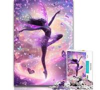 Rompecabezas de 1000 Piezas de Bailarina de Ballet para Adultos y Adolescentes, decoración única para el hogar y Regalos para niños de 14 años 50x75cm