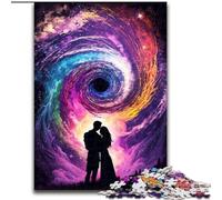 Rompecabezas de 1000 Piezas de Black Hole Romance, desafiantes Rompecabezas de 26x38cm, Día de la Madre, cumpleaños y Navidad.