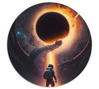 Rompecabezas de 1000 Piezas de Black Hole, Rompecabezas Redondo de 1000 Piezas para Adultos, Juego de ingenio para Adolescentes, Fiestas, 67,5 x 67,5 cm
