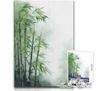 Rompecabezas de 1000 Piezas de Bosque de bambú japonés, Juguetes educativos, análisis y lógica, Regalos de Amigo Secreto, tamaño 50x75cm