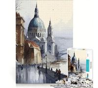 Rompecabezas de 1000 Piezas de Budapest, Ciudad húngara, Juego de ingenio, Regalo de cumpleaños, con Piezas de Formas aleatorias Que encajan Perfectamente, 50x75cm
