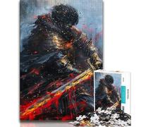 Rompecabezas de 1000 Piezas de Caballero Adolescente, Ideal para Regalar a Toda la Familia (tamaño 75x50cm)