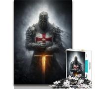 Rompecabezas de 1000 Piezas de Caballeros Medievales para Adultos Entrena tu Cerebro y Tus Manos Regalo de cumpleaños (50x75cm)