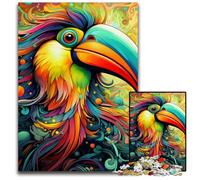 Rompecabezas de 1000 Piezas de cartón Colorido para Adultos, Ideal para Parejas, Navidad, Año Nuevo y San Valentín, 26x38cm/10,23x14,96 Pulgadas.