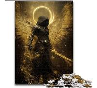 Rompecabezas de 1000 Piezas de cartón de Caballero Misterioso, 26x38cm, Juego de ingenio para decoración del hogar para Adolescentes y Familia