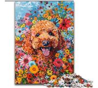 Rompecabezas de 1000 Piezas de cartón de Perro Feliz para Adultos, 26x38cm, para Adolescentes y familias, decoración de Bricolaje desafío para el Cerebro