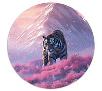 Rompecabezas de 1000 Piezas de cartón de Tigers of The Fantasy Planet, divertirse en Familia en Navidad, Acción de Gracias, cumpleaños y Pascua, 67,5 x 67,5 cm