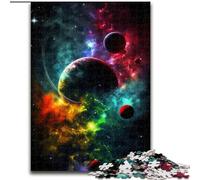 Rompecabezas de 1000 Piezas de cartulina Colapso de Planetas, cumpleaños, Navidad, Halloween, Acción de Gracias y Pascua, tamaño 38x26cm