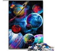 Rompecabezas de 1000 Piezas de cartulina El Espacio es Salvaje, tamaño 38x26cm, un desafiante Rompecabezas para Adolescentes y una Divertida Noche de Juegos en Familia