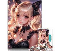 Rompecabezas de 1000 Piezas de Catwoman para Adultos y Adolescentes Ayuda a ejercitar el Cerebro Juguetes adictivos para Cultivar la Paciencia Un Gran Regalo (38x26cm)