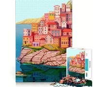 Rompecabezas de 1000 Piezas de Cerdeña para Adolescentes Juego de ingenio y relajación (38x26cm)