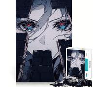 Rompecabezas de 1000 Piezas de Chicas Anime atrapadas,Juego de Memoria Mental,Cierre Seguro,sin Piezas Sueltas,Ideal para Viajar, ejercitar la Mente (38x26cm)