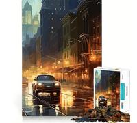 Rompecabezas de 1000 Piezas de Coches clásicos japoneses para Adolescentes Diversión,precisión y Facilidad de Corte Actividad Relajante para desconectar (50x75cm)