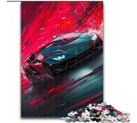 Rompecabezas de 1000 Piezas de Coches Deportivos clásicos de Colores,Hecho de Madera,Ideal para Decorar el hogar o la Oficina,Regalo Ideal de Navidad,decoración artística DIY,Regalo de cumpleaños