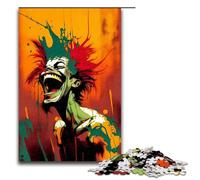 Rompecabezas de 1000 Piezas de cómics de Locura para Adultos Rompecabezas Imposible para aliviar el estrés y para Adolescentes Mayores de 14 años 75x50cm