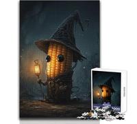 Rompecabezas de 1000 Piezas de Corn Witch para Adolescentes, Divertido Juego de Aprendizaje Mental, Regalo Festivo reflexivo, tamaño 38x26cm