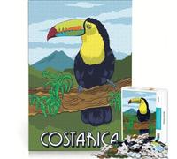 Rompecabezas de 1000 Piezas de Costa Rica, Juego de ingenio, para Relajarse intelectualmente, Toda la Familia 38x52cm