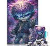 Rompecabezas de 1000 Piezas de Criaturas fantásticas para Adolescentes, Ideal para aliviar el estrés, Pasar el rato y Pasar el rato, Regalo Divertido de 50x75cm